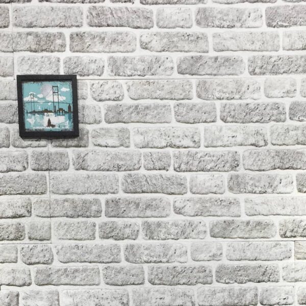 vidaXL 3D Wall Panels with Light Gray Brick Design 11 pcs EPS - Image 4