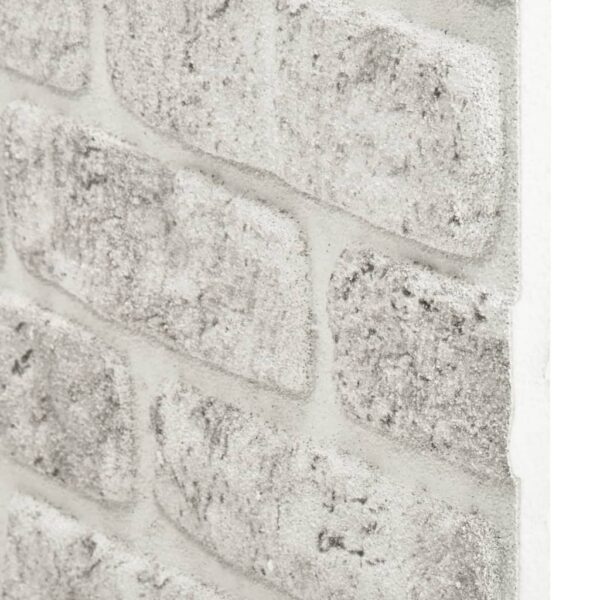 vidaXL 3D Wall Panels with Light Gray Brick Design 11 pcs EPS - Image 7