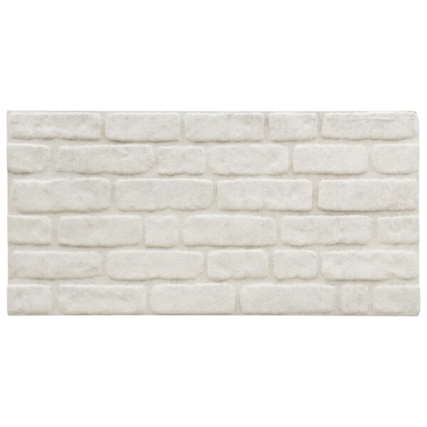 vidaXL 3D Wall Panels with White Brick Design 11 pcs EPS - Image 2