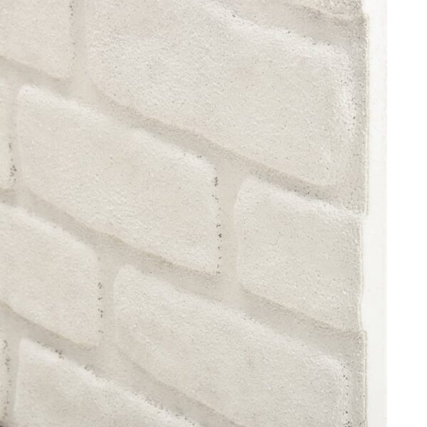 vidaXL 3D Wall Panels with White Brick Design 11 pcs EPS - Image 5