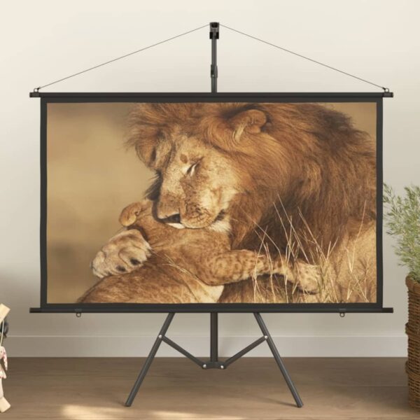 vidaXL Projection Screen with Tripod 60" 16:9