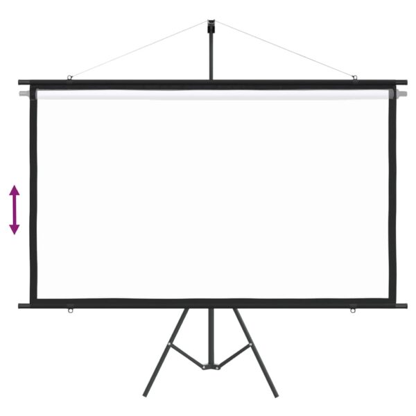 vidaXL Projection Screen with Tripod 84" 16:9 - Image 4