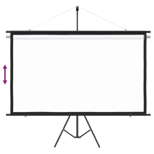 vidaXL Projection Screen with Tripod 90" 16:9 - Image 4