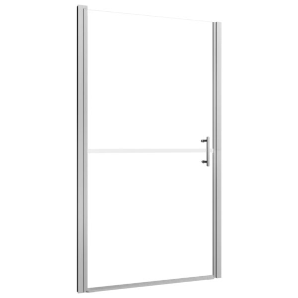 vidaXL Shower Door Tempered Glass 35.8"x76.8" - Image 2