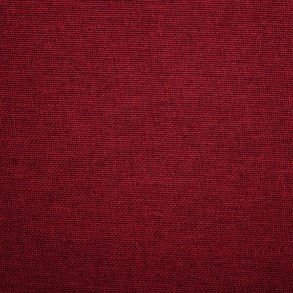 vidaXL Swivel Dining Chair Wine Red Fabric - Image 7