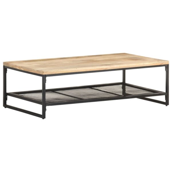 vidaXL Coffee Table 43.3"x23.6"x13.8" Solid Mango Wood