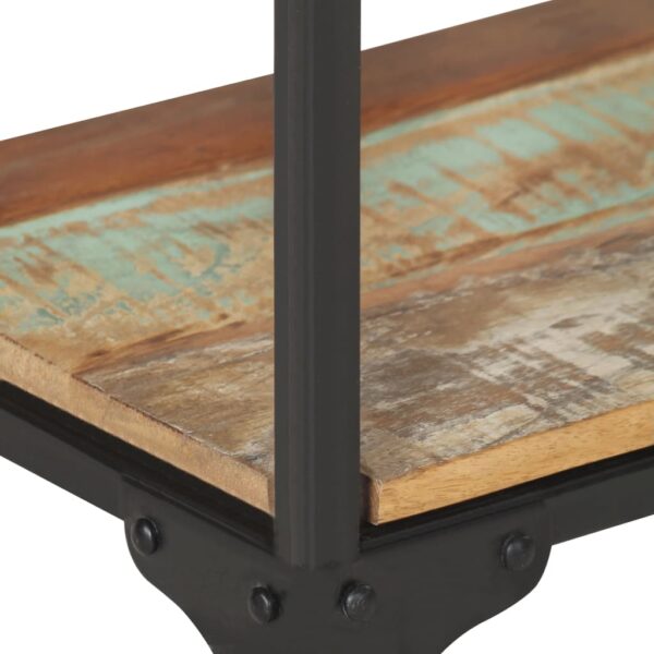 vidaXL Console Table 43.3"x11.8"x29.5" Solid Reclaimed Wood - Image 5