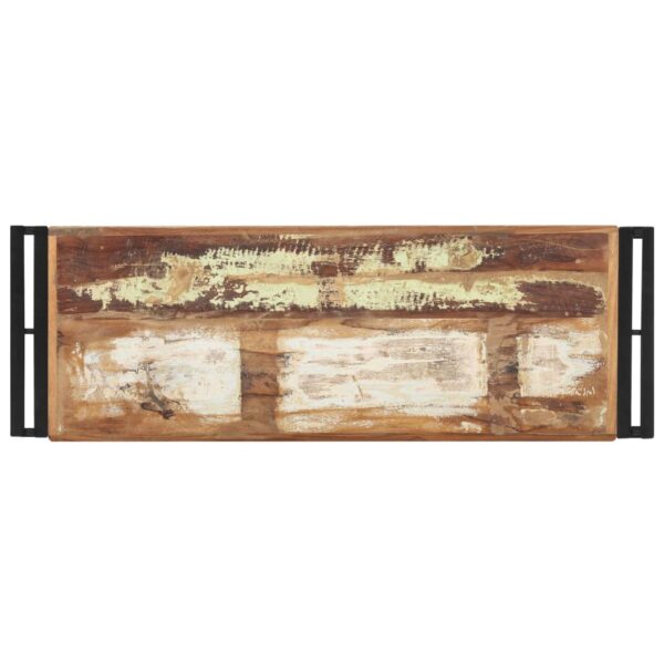 vidaXL Console Table 35.4"x11.8"x29.5" Solid Reclaimed Wood - Image 3