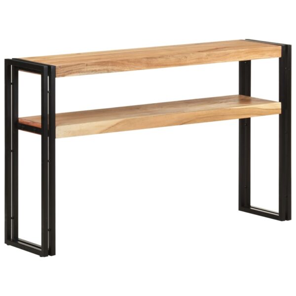 vidaXL Console Table 47.2"x11.8"x29.5" Solid Acacia Wood