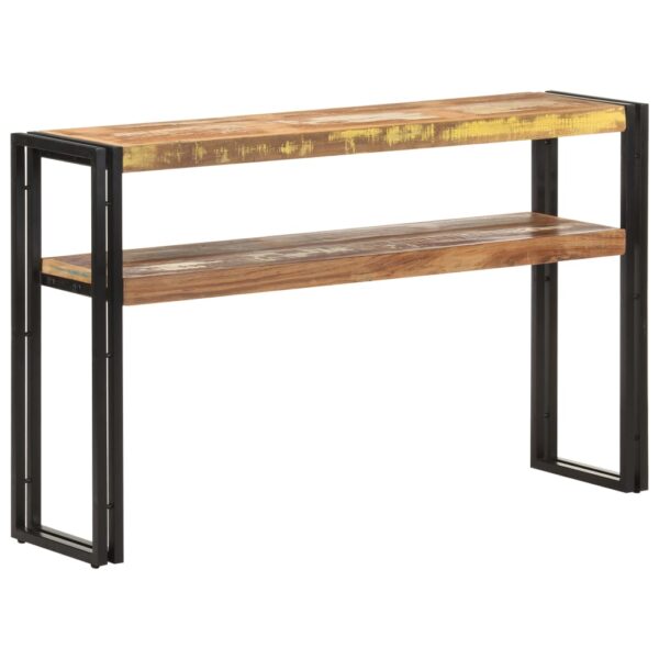 vidaXL Console Table 47.2"x11.8"x29.5" Solid Reclaimed Wood - Image 6