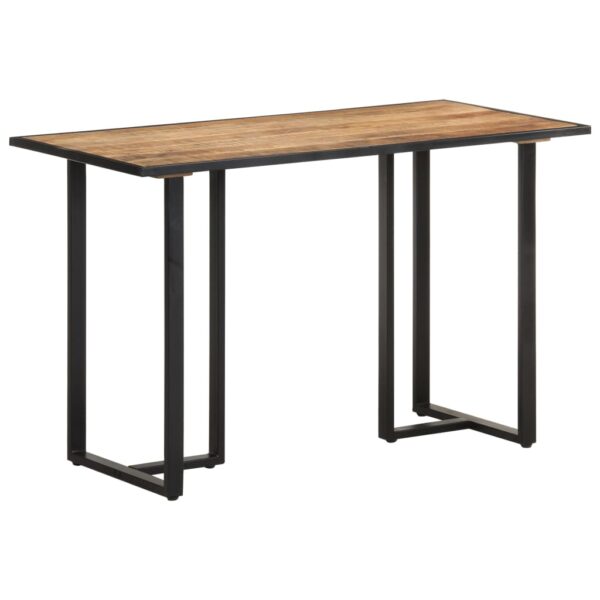 vidaXL Dining Table 47.2" Rough Mango Wood