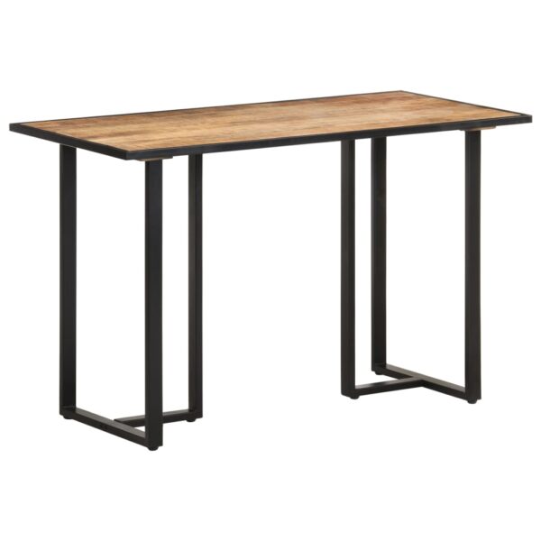 vidaXL Dining Table 47.2" Rough Mango Wood - Image 7