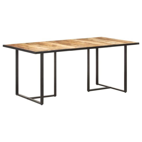 vidaXL Dining Table 70.9" Rough Mango Wood