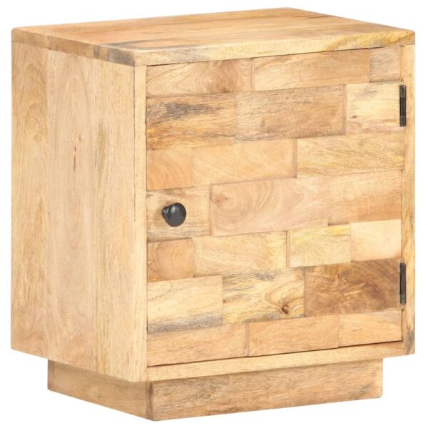 vidaXL Bedside Cabinet 15.7"x11.8"x17.7" Solid Mango Wood