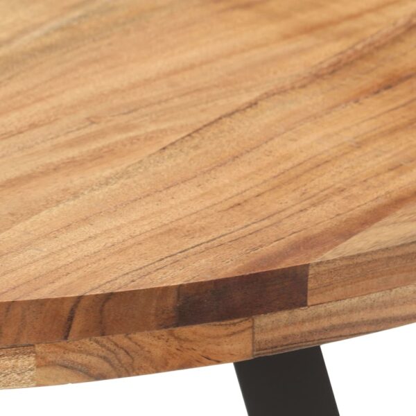 vidaXL Dining Table 31.5" Solid Acacia Wood - Image 3