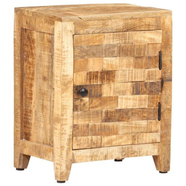 vidaXL Bedside Cabinet 15.7"x11.8"x19.7" Solid Wood Mango