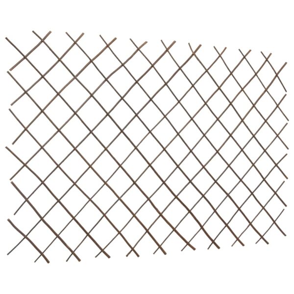 vidaXL Willow Trellis Fences 5 pcs 70.9"x47.2" - Image 2