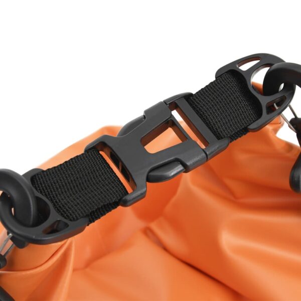 vidaXL Dry Bag Orange 1.3 gal PVC - Image 7