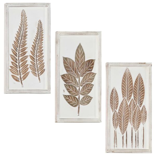 vidaXL Hand-Carved Wall Panels 3 pcs MDF 15.7"x23.6"x0.6" - Image 9