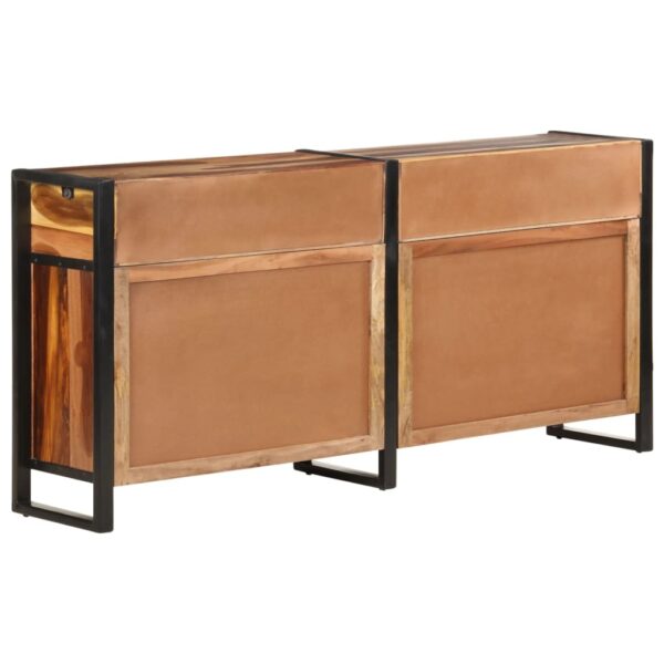 vidaXL Sideboard 67.7"x13.8"x31.5" Solid Acacia Wood with Honey Finish - Image 5