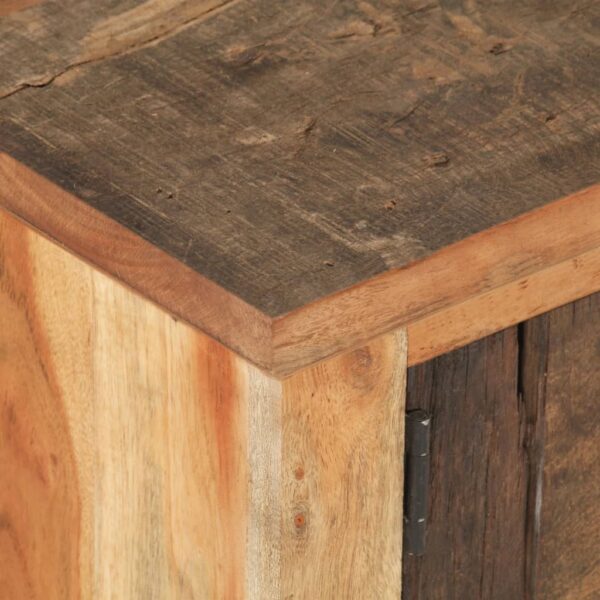 vidaXL Coffee Table 35.4"x19.7"x12.2" Solid Reclaimed Wood - Image 5