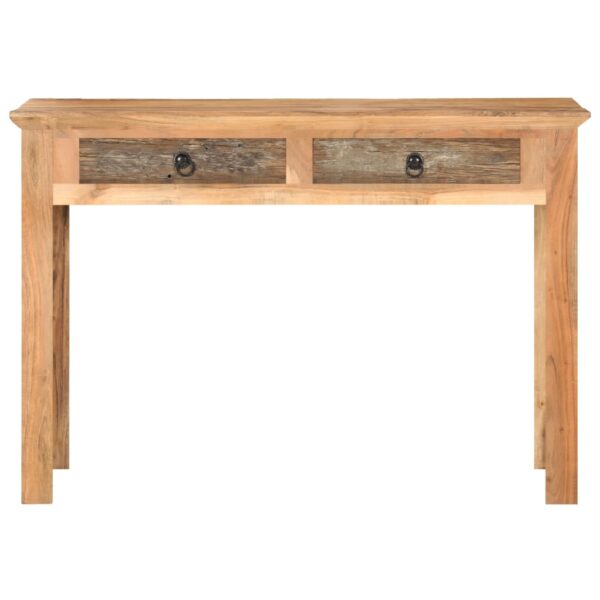 vidaXL Desk 43.3"x19.7"x29.5" Solid Reclaimed Wood - Image 3