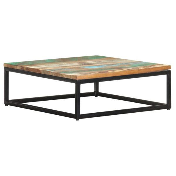 vidaXL Nesting Coffee Tables 2 pcs Solid Reclaimed Wood - Image 4