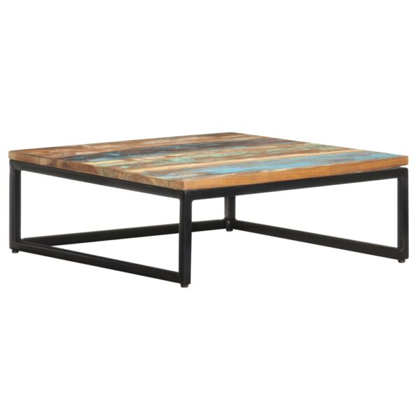 vidaXL Nesting Coffee Tables 2 pcs Solid Reclaimed Wood - Image 5