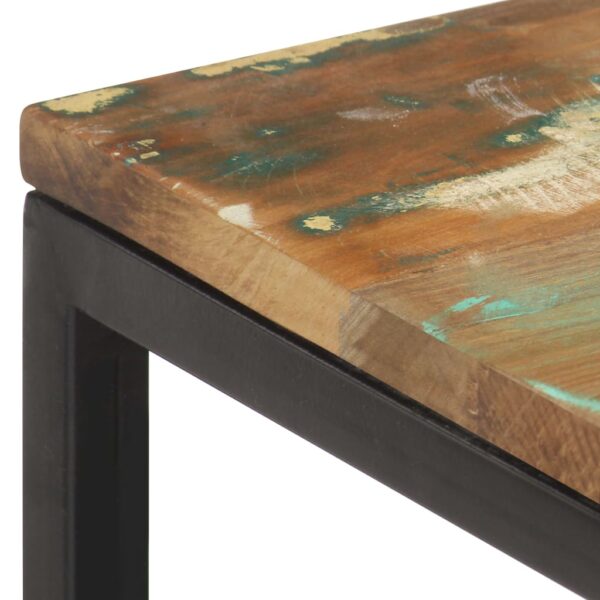 vidaXL Nesting Coffee Tables 2 pcs Solid Reclaimed Wood - Image 7