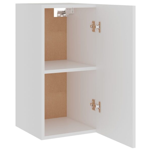 vidaXL Hanging Cabinet White 11.6"x12.2"x23.6" Engineered Wood - Image 6