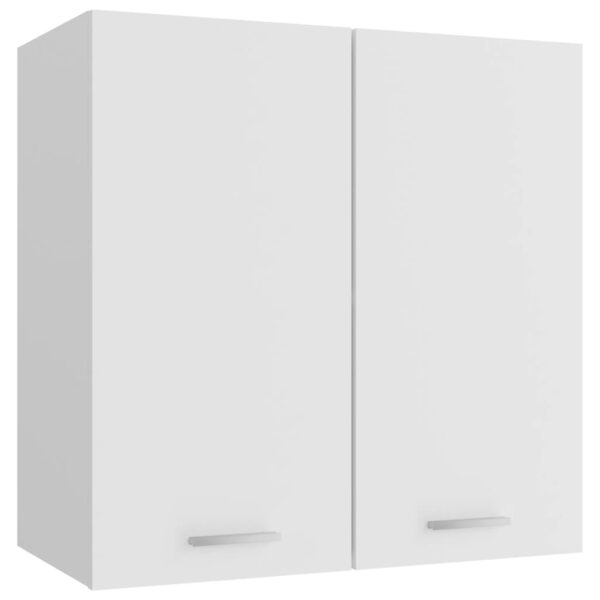 vidaXL Hanging Cabinet White 23.6"x12.2"x23.6" Engineered Wood