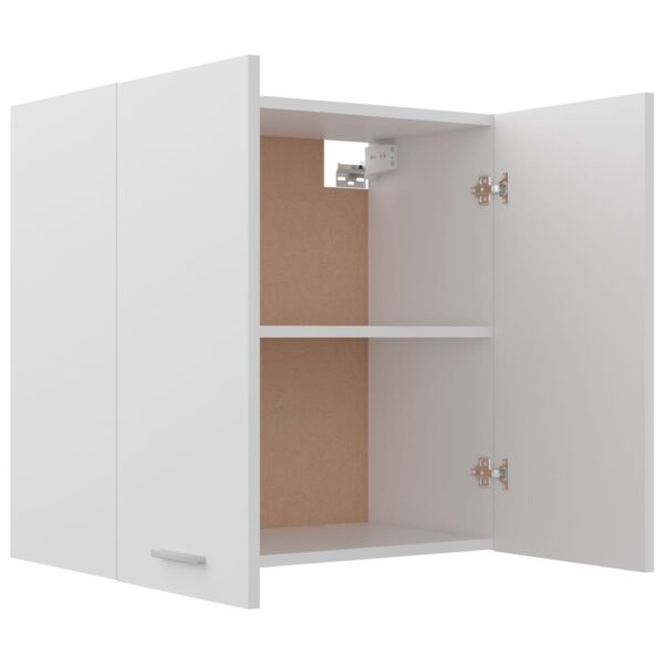 vidaXL Hanging Cabinet White 23.6"x12.2"x23.6" Engineered Wood - Image 5