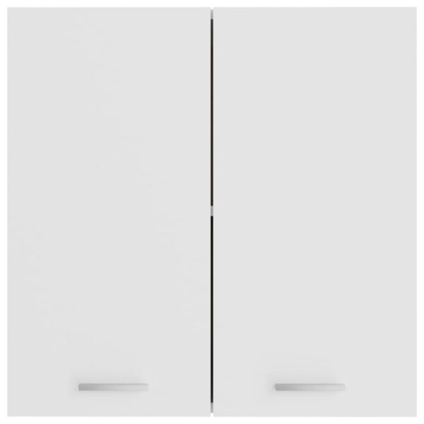 vidaXL Hanging Cabinet White 23.6"x12.2"x23.6" Engineered Wood - Image 6