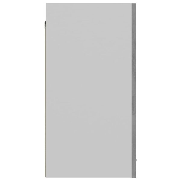 vidaXL Hanging Cabinet Concrete Gray 23.6"x12.2"x23.6" Engineered Wood - Image 7