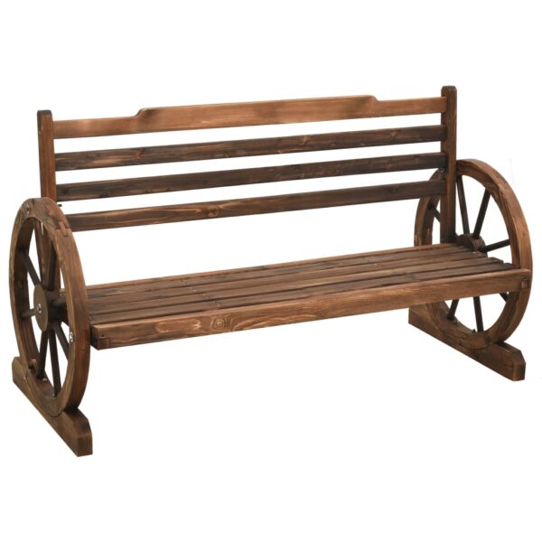 vidaXL Patio Bench 44" Solid Firwood