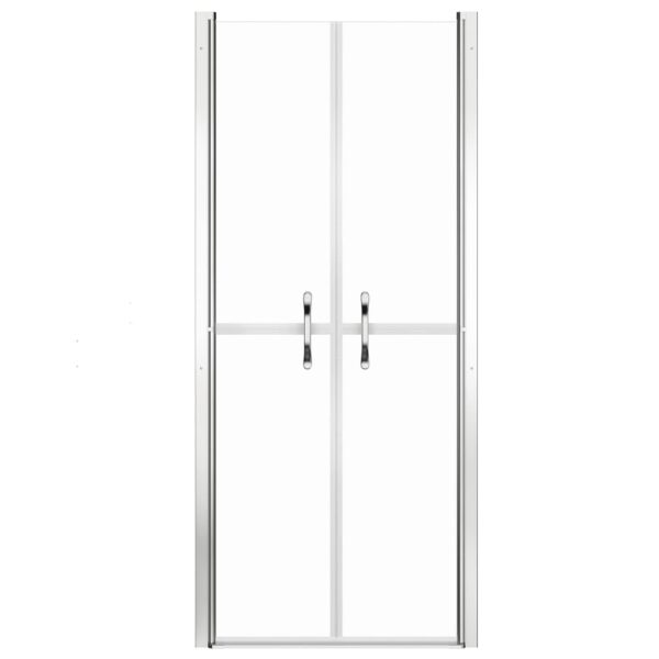 vidaXL Shower Door Clear ESG 31.9"x74.8" - Image 3