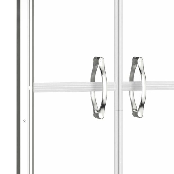 vidaXL Shower Door Clear ESG 31.9"x74.8" - Image 4