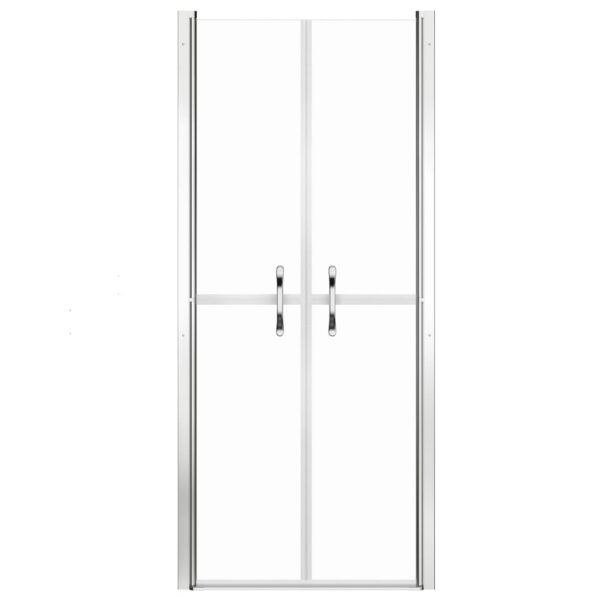 vidaXL Shower Door Clear ESG 37.8"x74.8" - Image 3