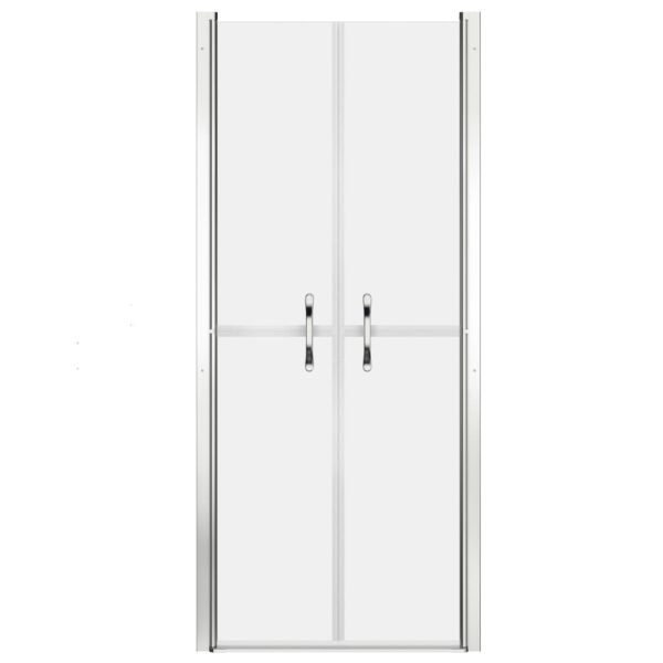 vidaXL Shower Door Frosted ESG 28"x74.8" - Image 3