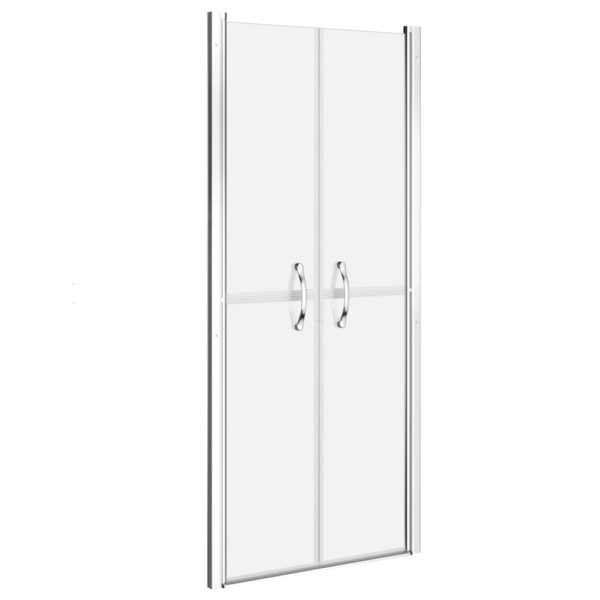 vidaXL Shower Door Frosted ESG 29.9"x74.8" - Image 2