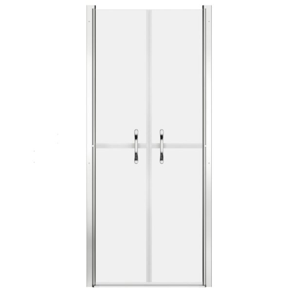 vidaXL Shower Door Frosted ESG 37.8"x74.8" - Image 3