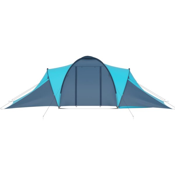 vidaXL Camping Tent 6 Persons Blue and Light Blue - Image 4