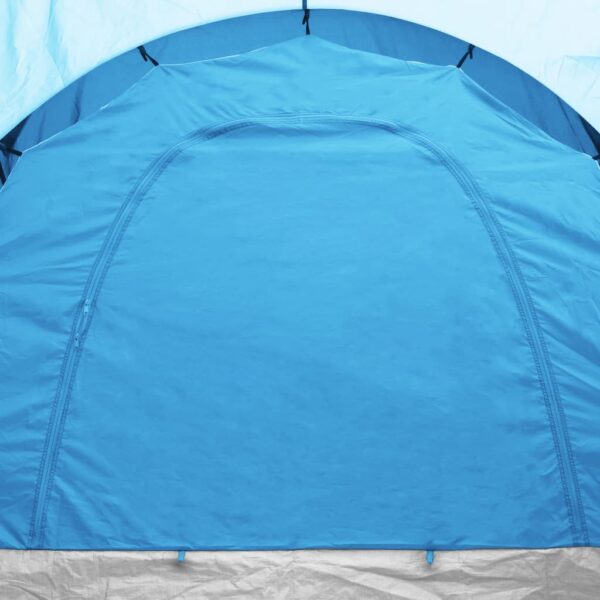 vidaXL Camping Tent 6 Persons Blue and Light Blue - Image 7