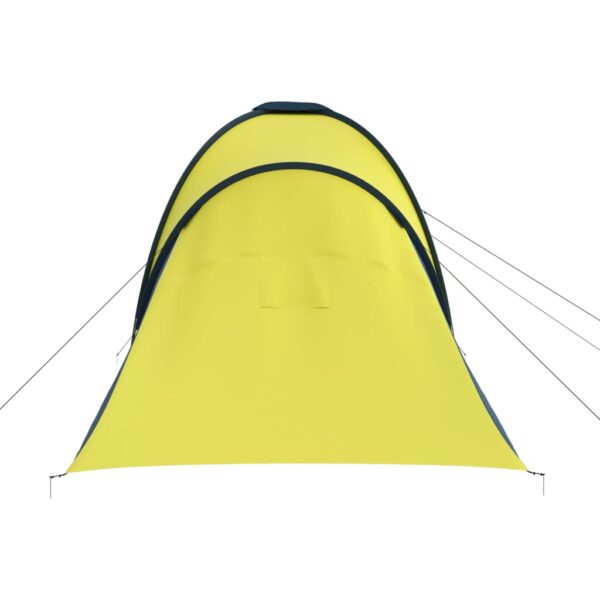 vidaXL Camping Tent 6 Persons Blue and Yellow - Image 5