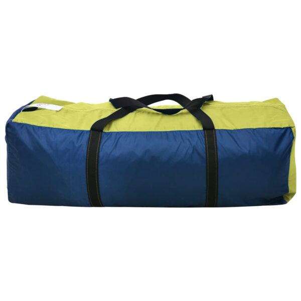 vidaXL Camping Tent 6 Persons Blue and Yellow - Image 9