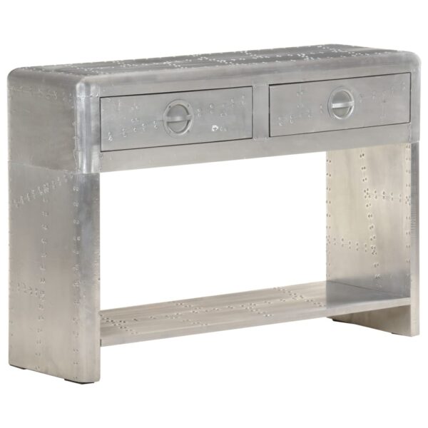 vidaXL Aviator Sideboard 43.3"x13.8"x29.5" Metal - Image 11