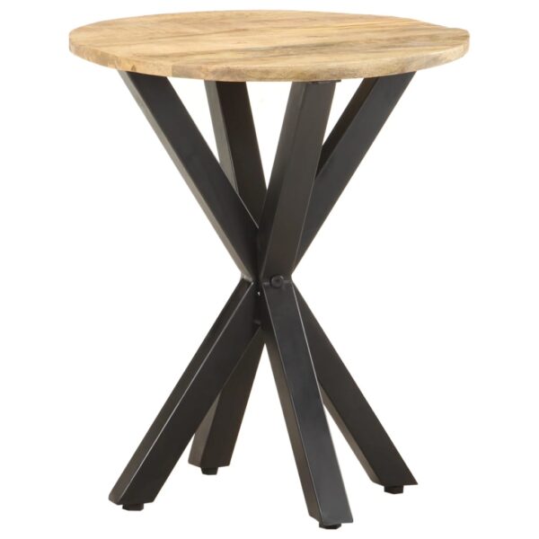 vidaXL Side Table 18.9"x18.9"x22" Solid Mango Wood - Image 8