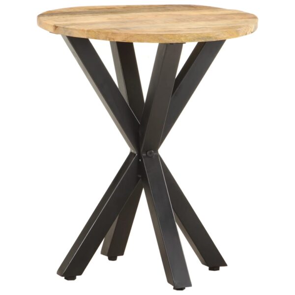 vidaXL Side Table 18.9"x18.9"x22" Solid Mango Wood - Image 9