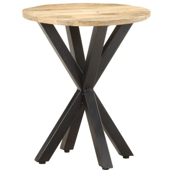 vidaXL Side Table 18.9"x18.9"x22" Solid Mango Wood - Image 10