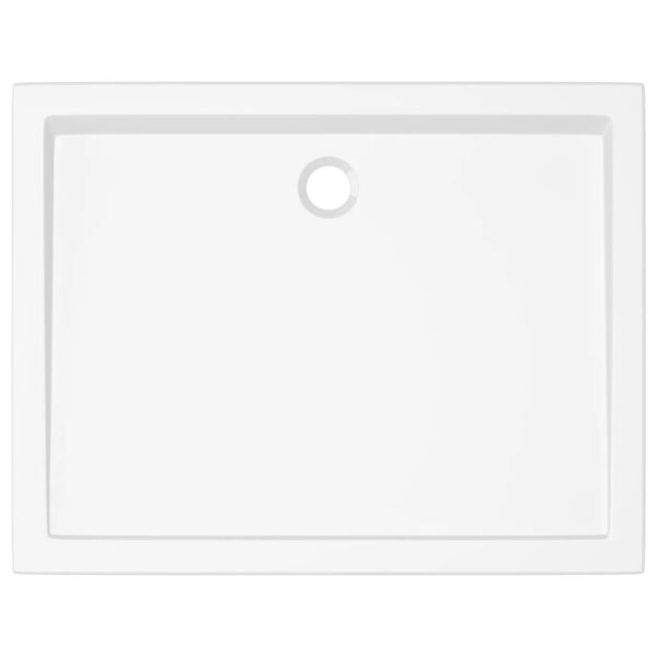 vidaXL Rectangular ABS Shower Base Tray 31.5"x39.4" - Image 4